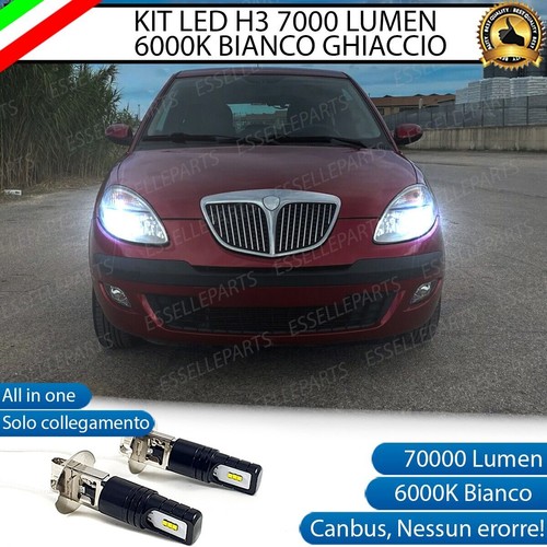 Kit led abbaglianti lancia - h3,
