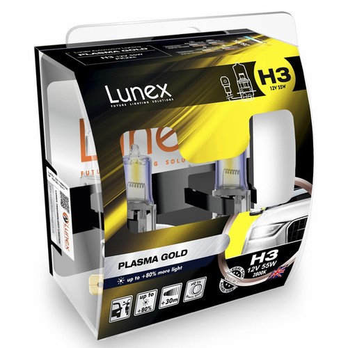 Lunex plasma gold 55w - h3,