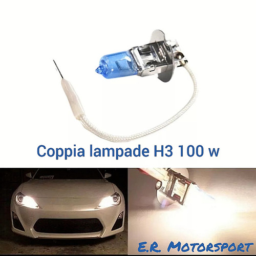 Coppia lampade white 12v - lampade,