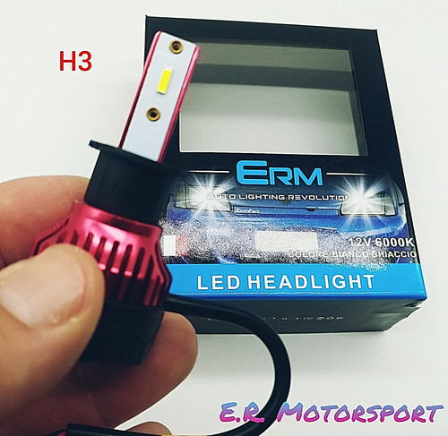 Lampada led 12v 8000 lm - h3,